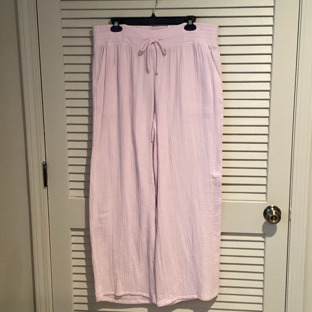 JM Collection Light Lilac Wide Leg Pants